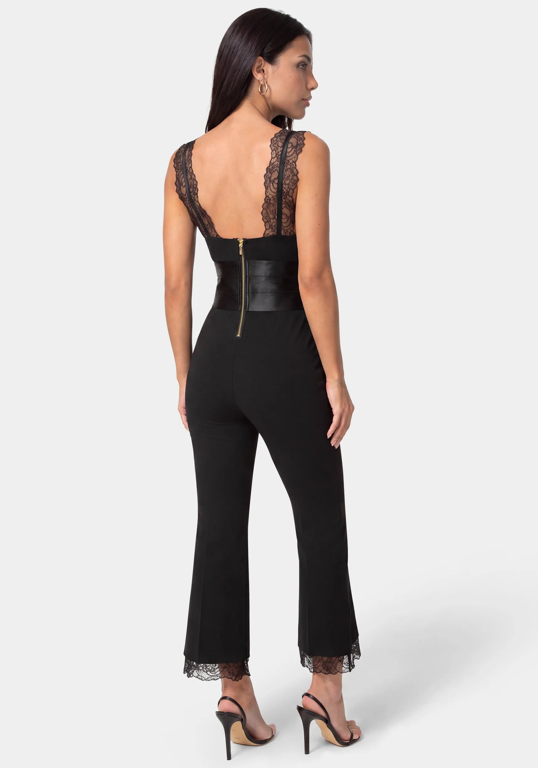 Romantic Lace Jumpsuit sold by Bebe product image thumbnail 2