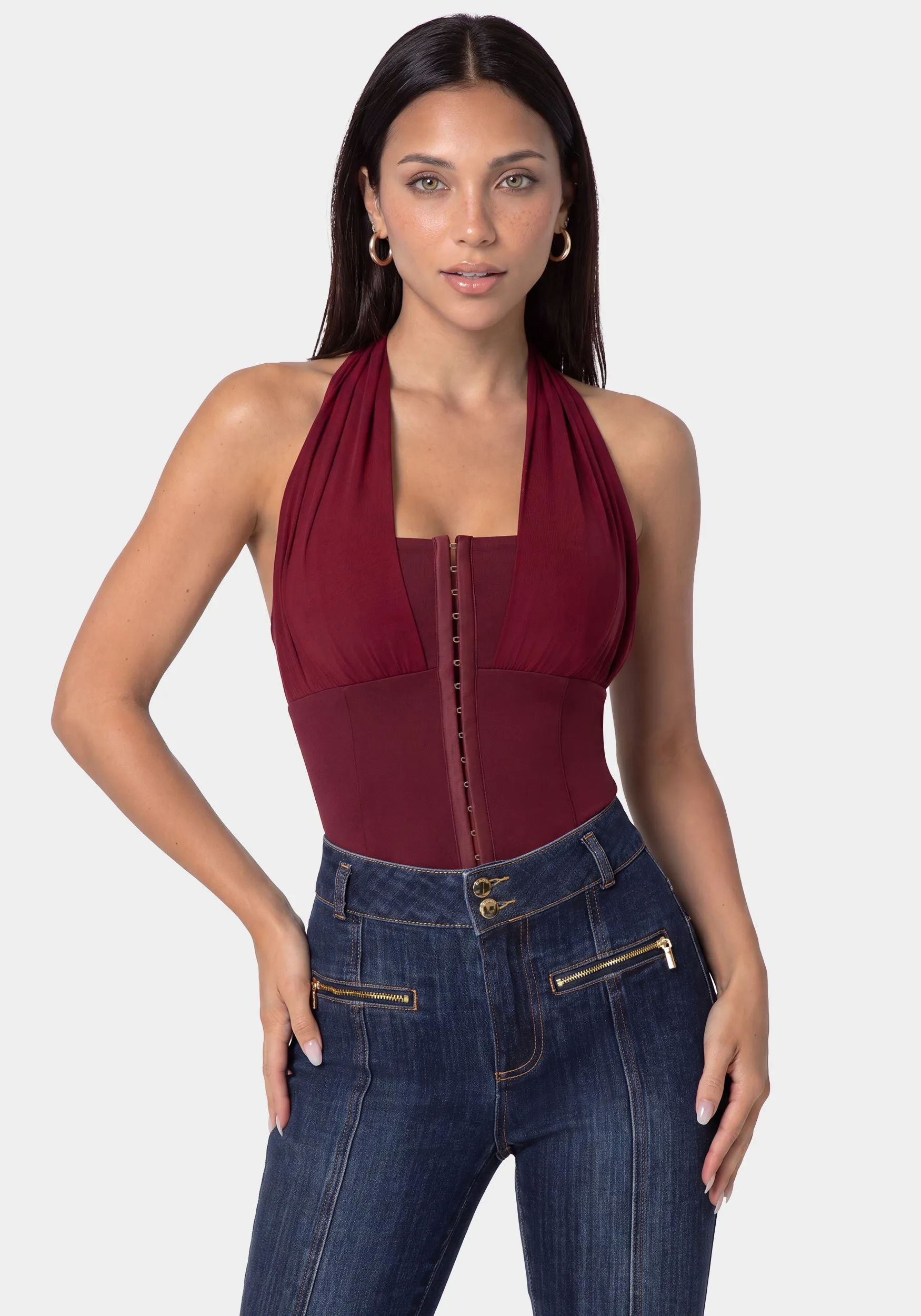 Stretch Halter Top sold by Bebe product image thumbnail 3