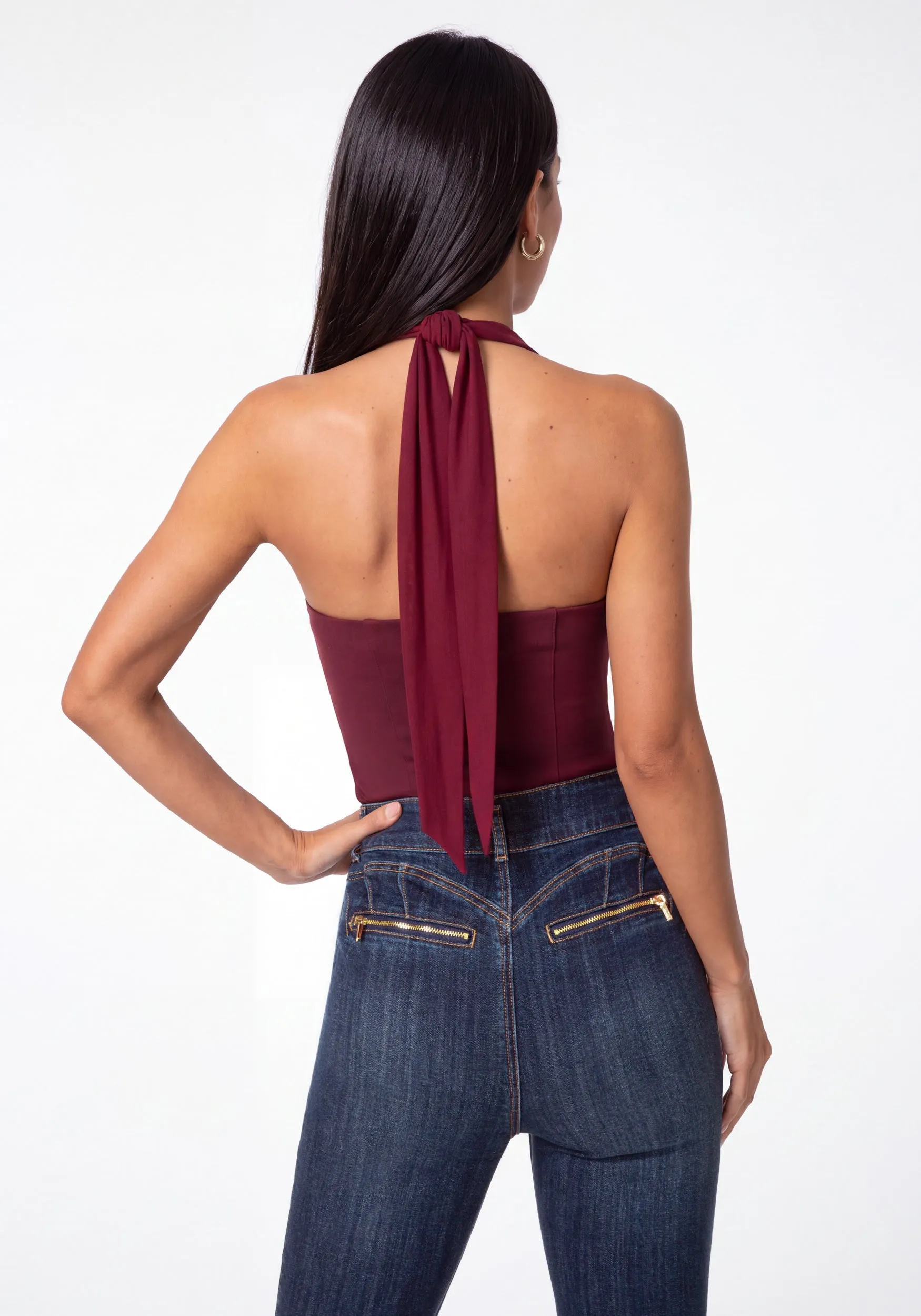 Stretch Halter Top sold by Bebe product image thumbnail 5