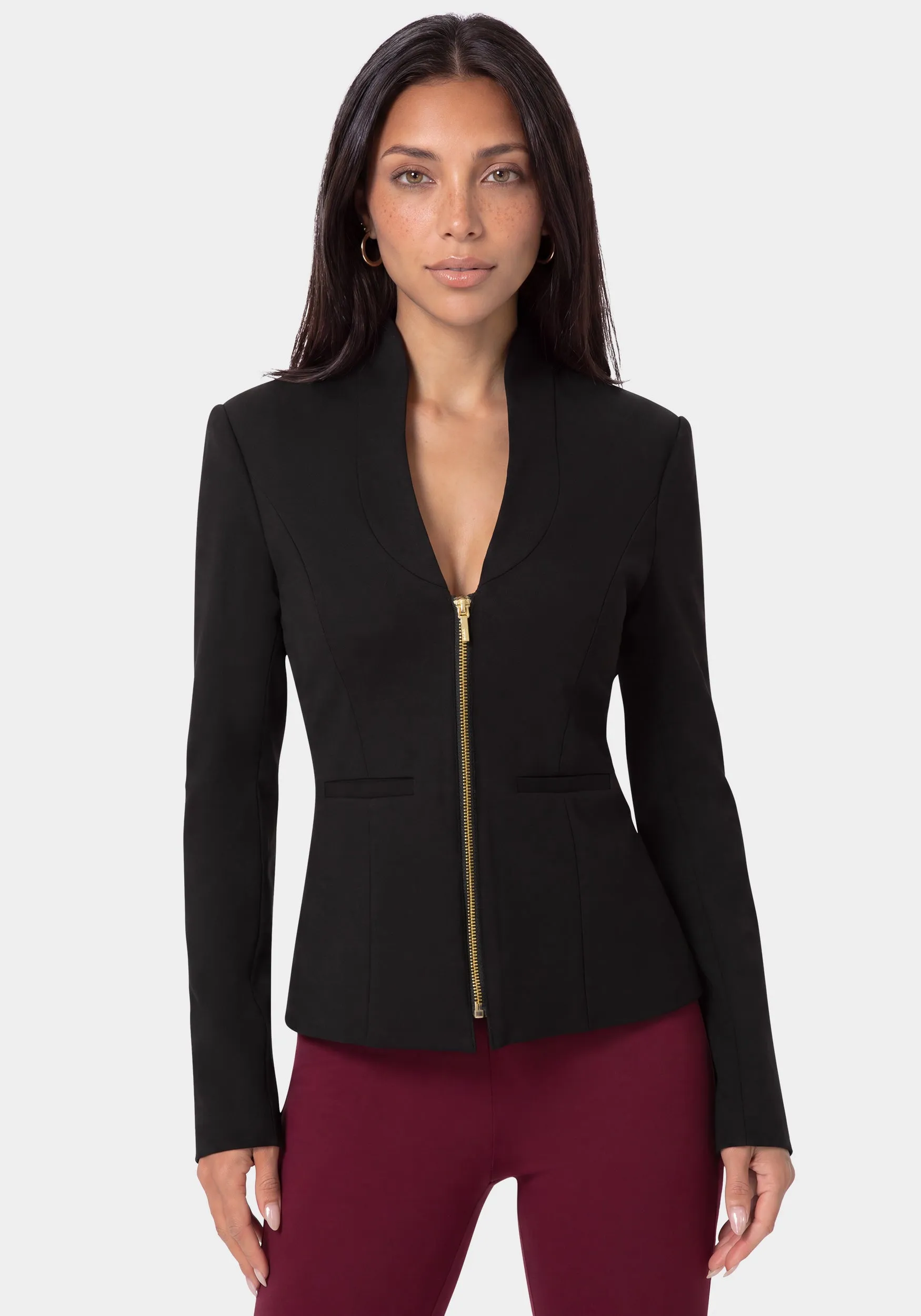 Tailored Stretch Blazer sold by Bebe product image thumbnail 3