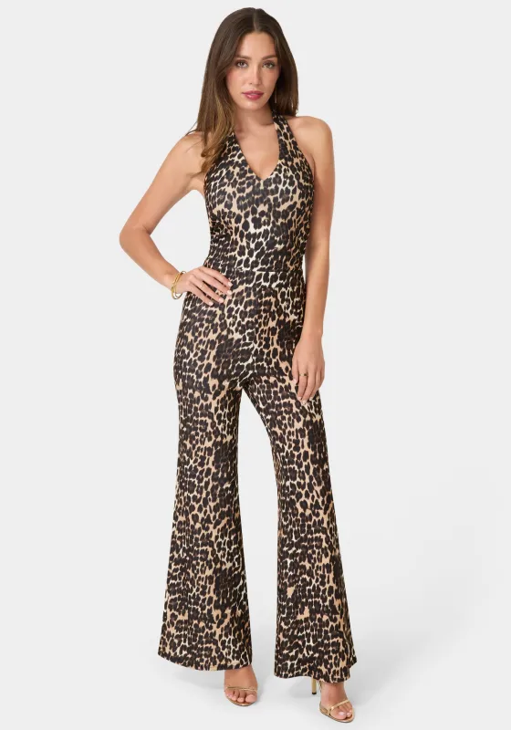 Scuba Crepe Halter Jumpsuit made by Jump