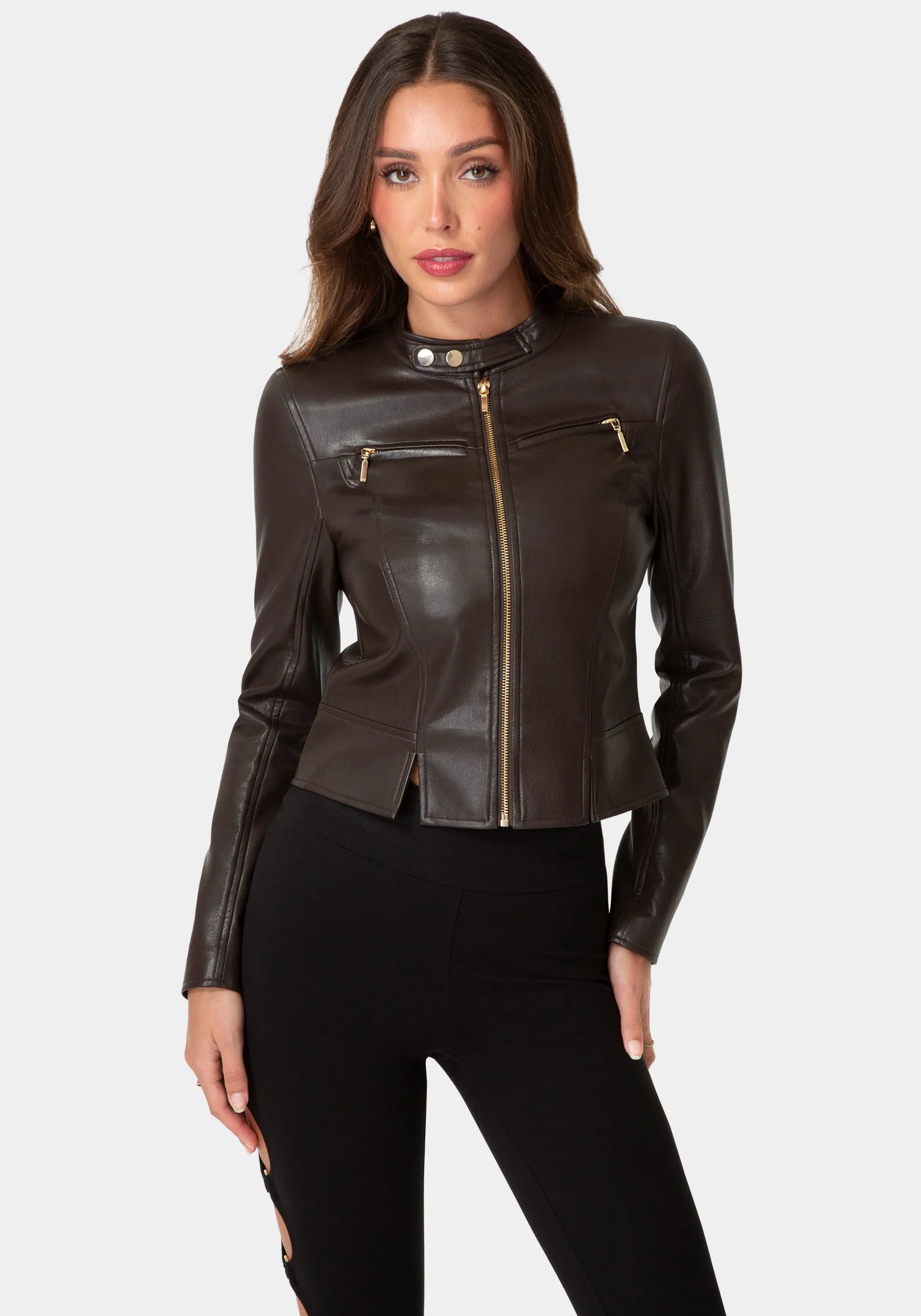 Moto Biker Jacket sold by Bebe product image thumbnail 5