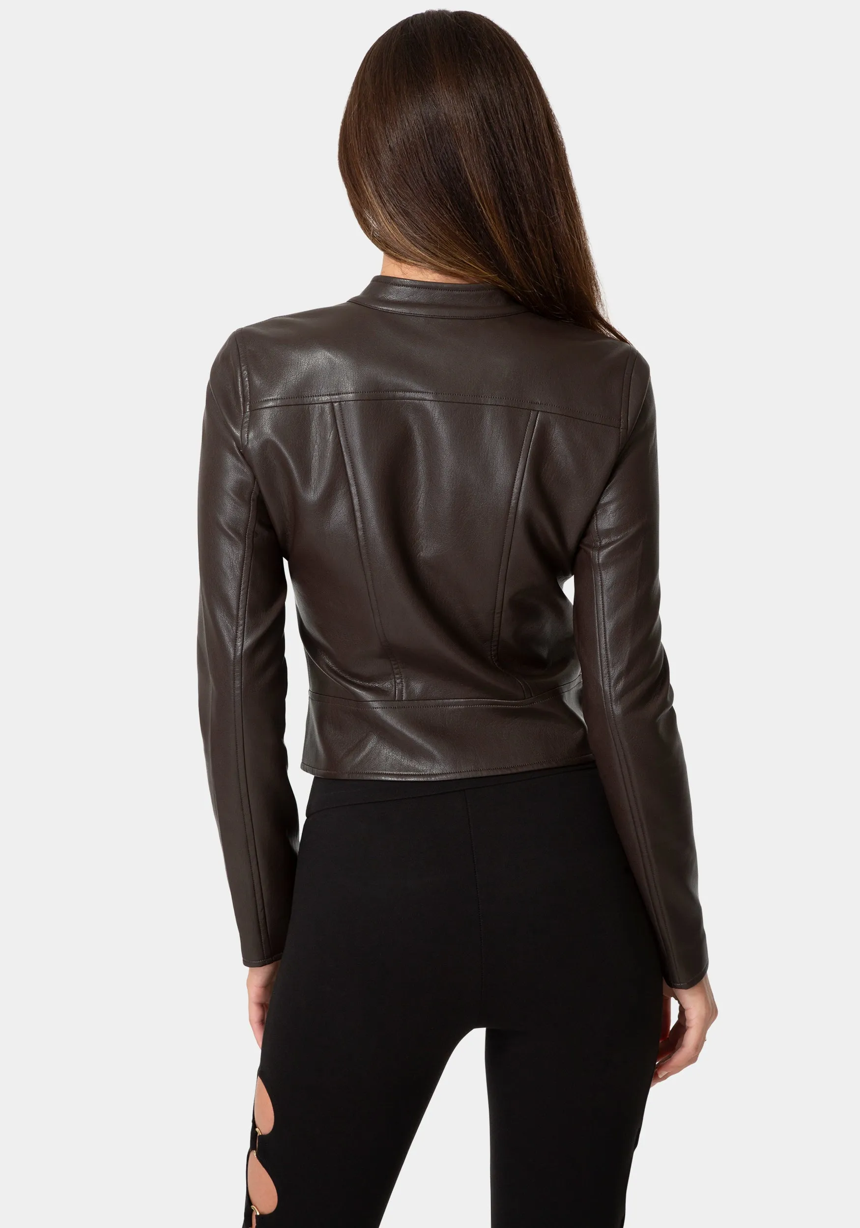 Moto Biker Jacket sold by Bebe product image thumbnail 3