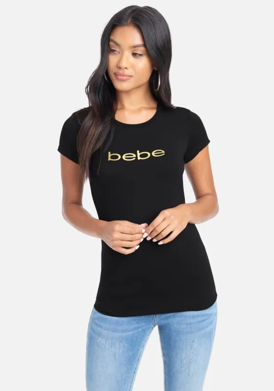 Bebe Logo Short Sleeve Tee sold by Bebe