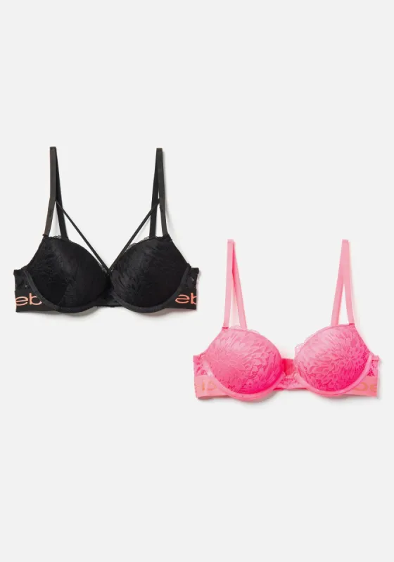 2 Pack Lace Bralettes sold by Bebe