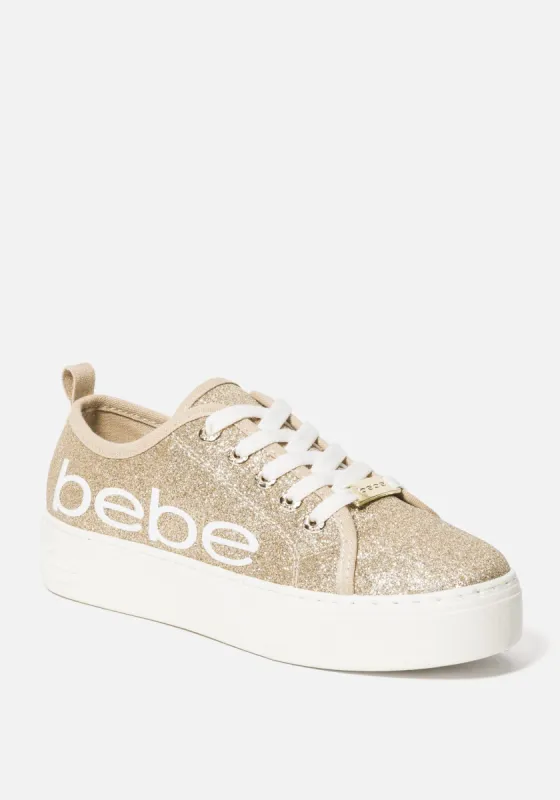 Dovie Bebe Logo Sneakers sold by Bebe