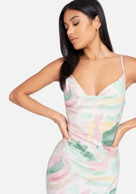 Lurex Knit Gown sold by Bebe