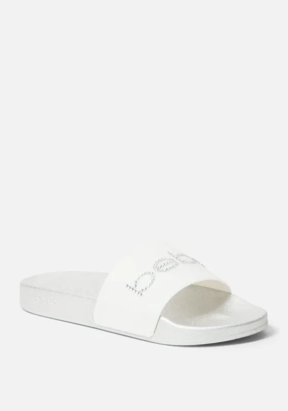 Dahlia Slides sold by Bebe