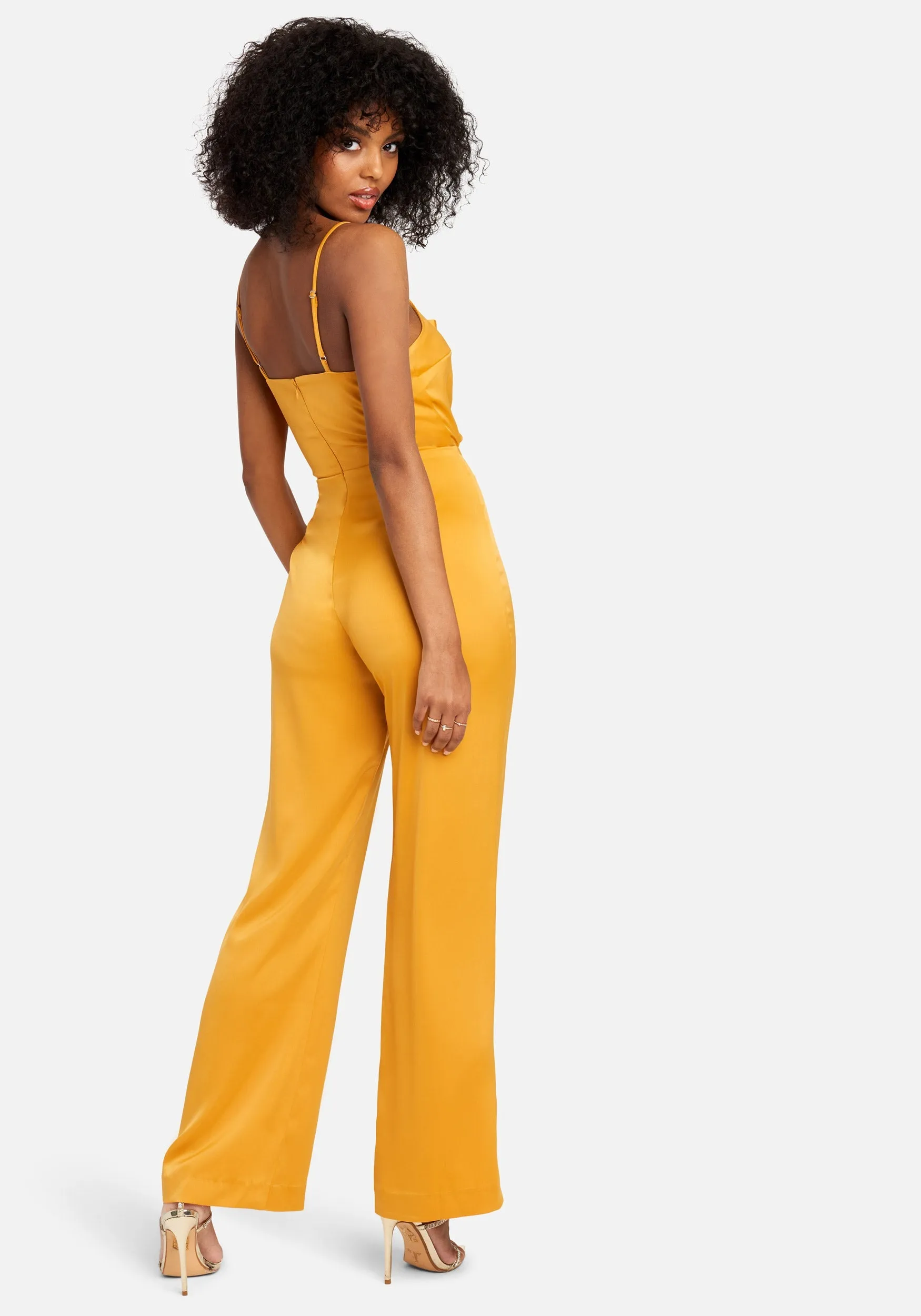 Cut Out Wide Leg Jumpsuit sold by Bebe product image thumbnail 3