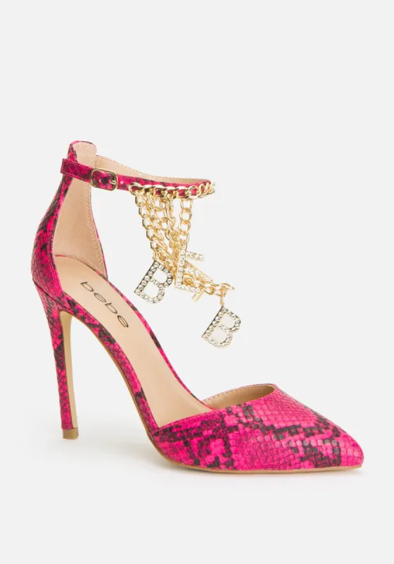 Decor Ankle Strap Heels sold by Bebe