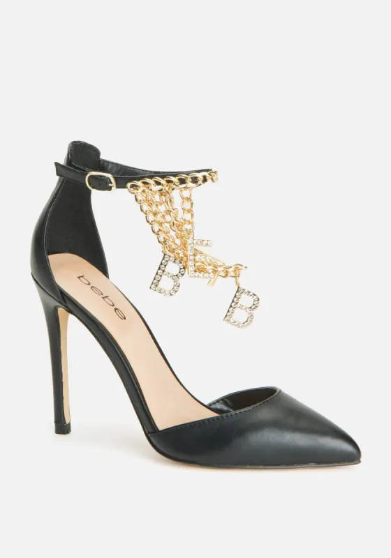 Decor Ankle Strap Heels sold by Bebe