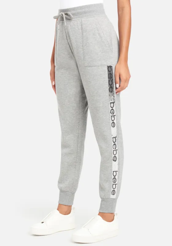 Bebe Sequin Stripe Jogger sold by Bebe