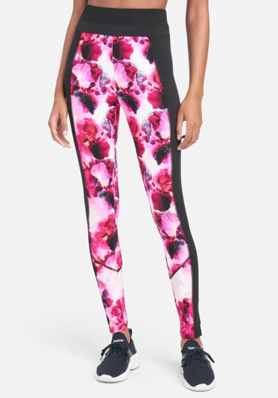 Printed Contrast Leggings sold by Bebe