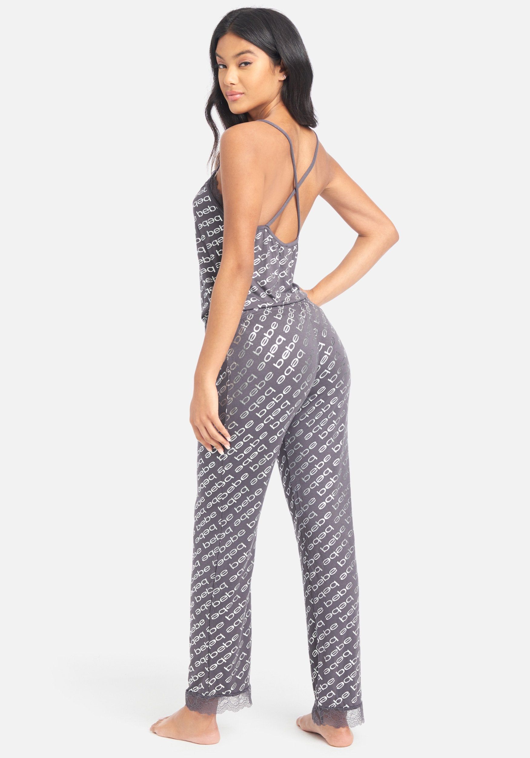 Printed Bebe Foil Pant Set sold by Bebe product image thumbnail 3