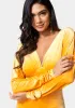 Velvet Blouson Mini Dress sold by Bebe