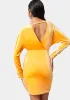 Velvet Blouson Mini Dress sold by Bebe