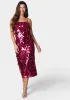 Sequin Midi Dress sold by Bebe