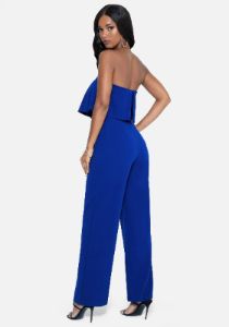 Strapless Sweetheart Jumpsuit sold by Bebe