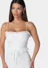 Smock Ruffle Maxi Dress sold by Bebe