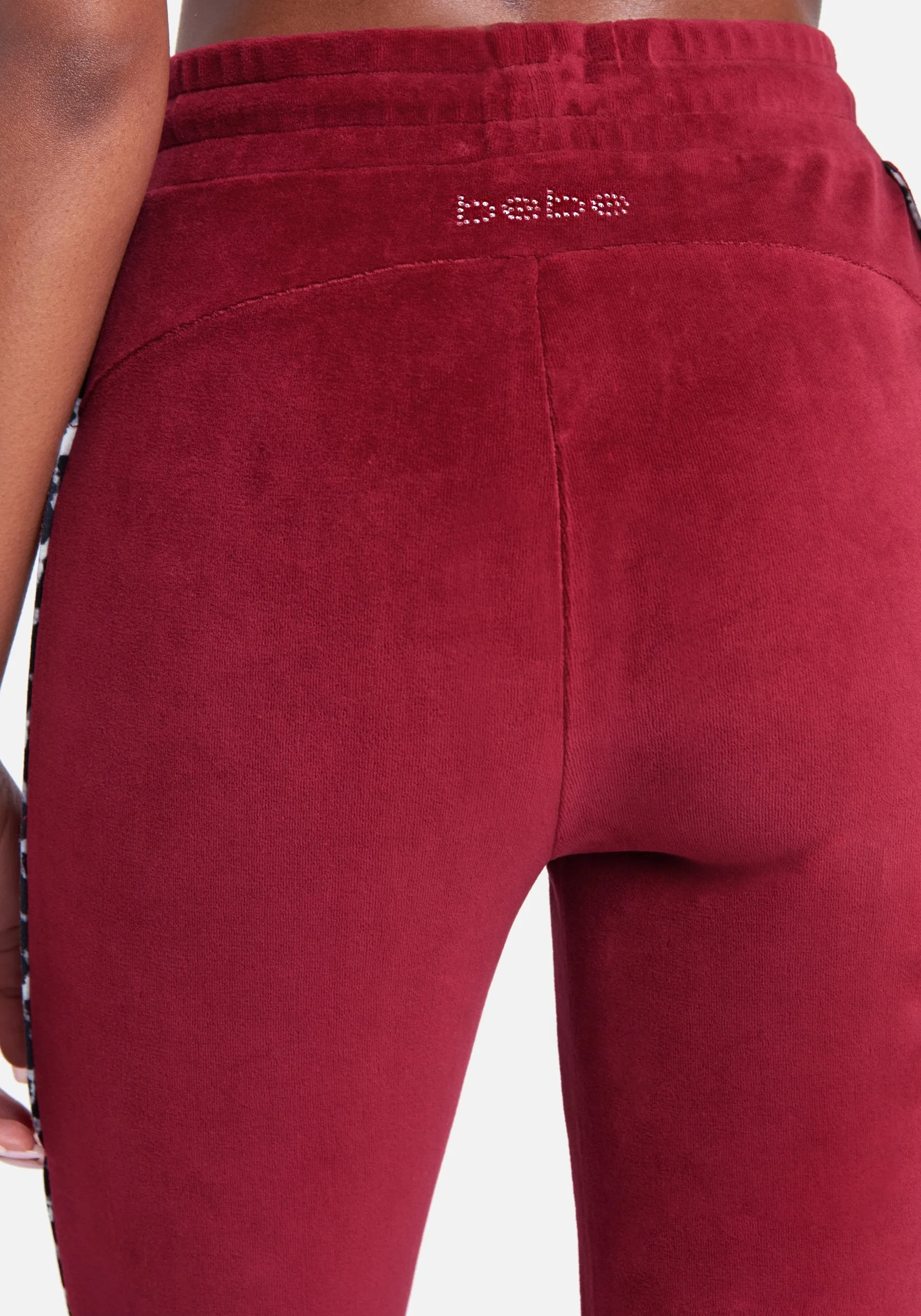 Bebe Logo Velour Jogger Pant sold by Bebe product image thumbnail 4