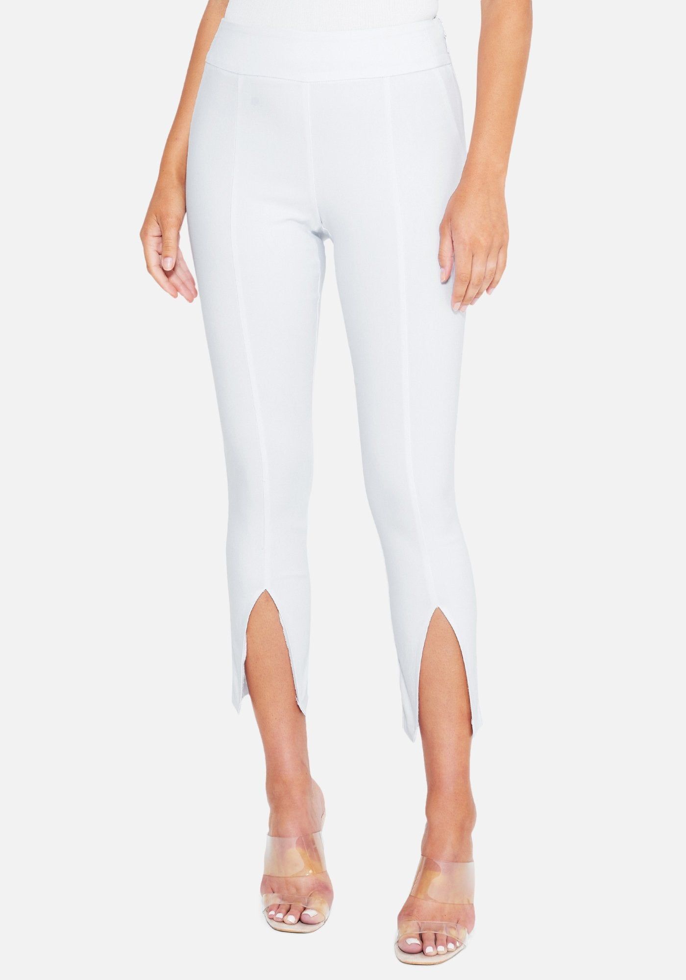 Front Slit Trouser Pants sold by Bebe