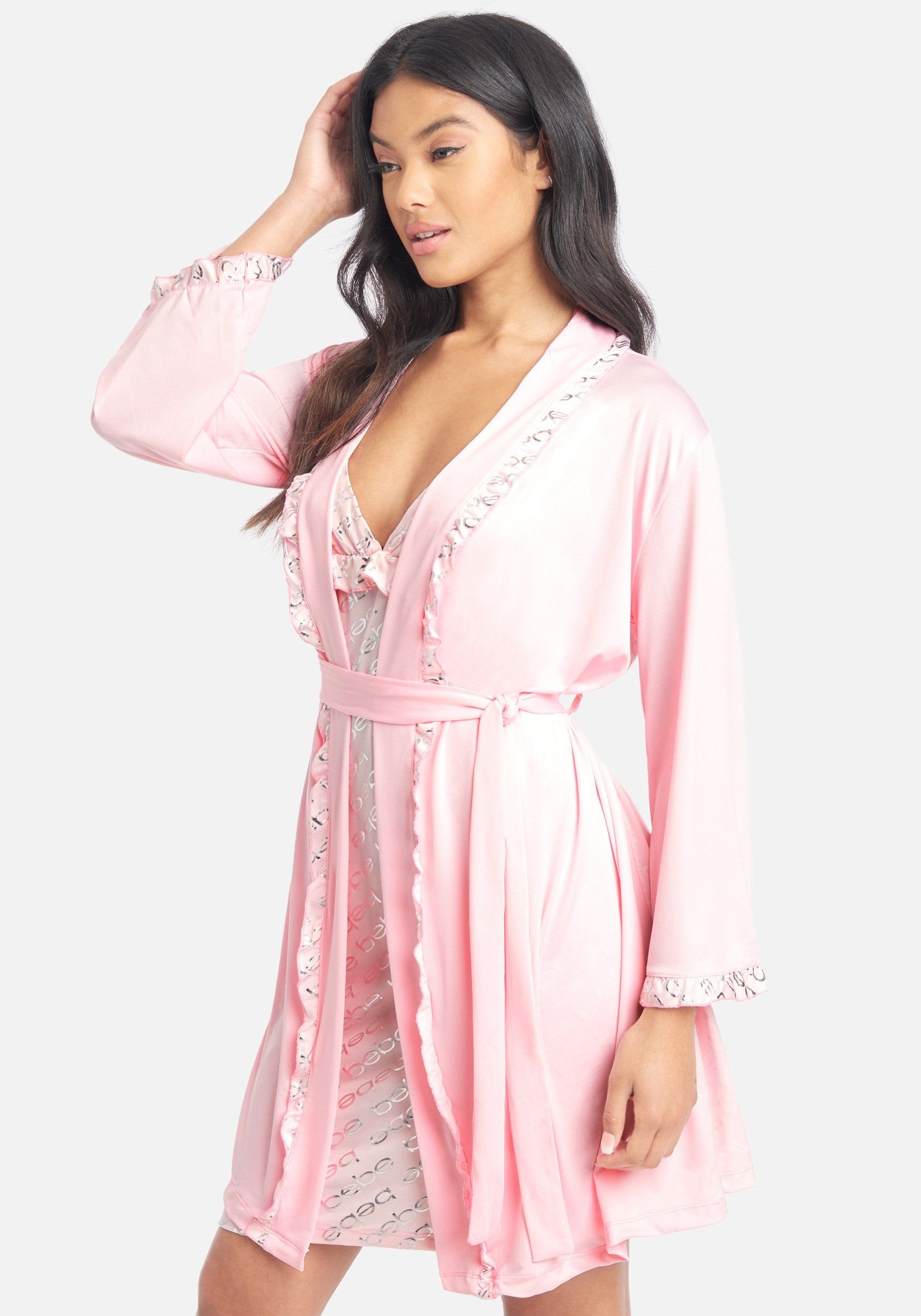 Ruffle Robe Set sold by Bebe product image thumbnail 2