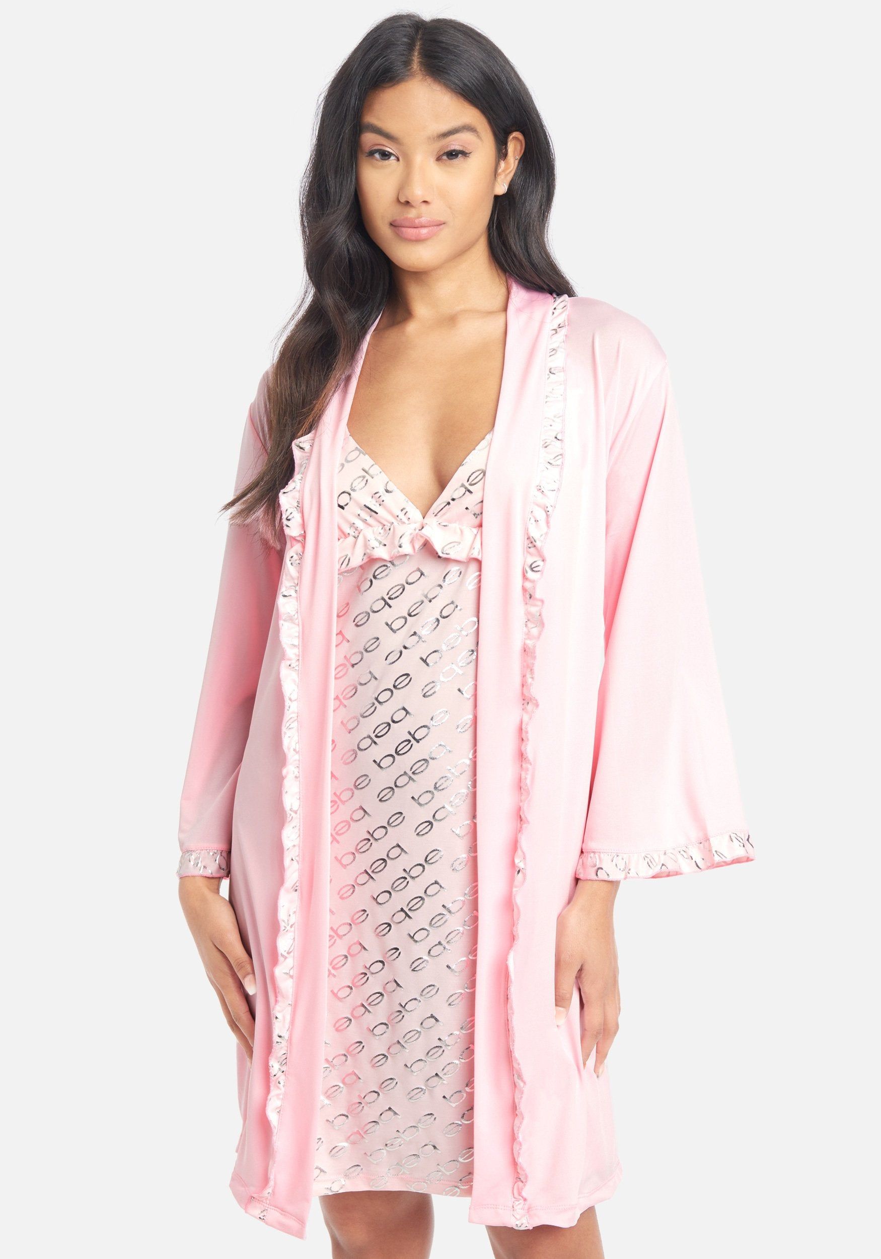 Ruffle Robe Set sold by Bebe