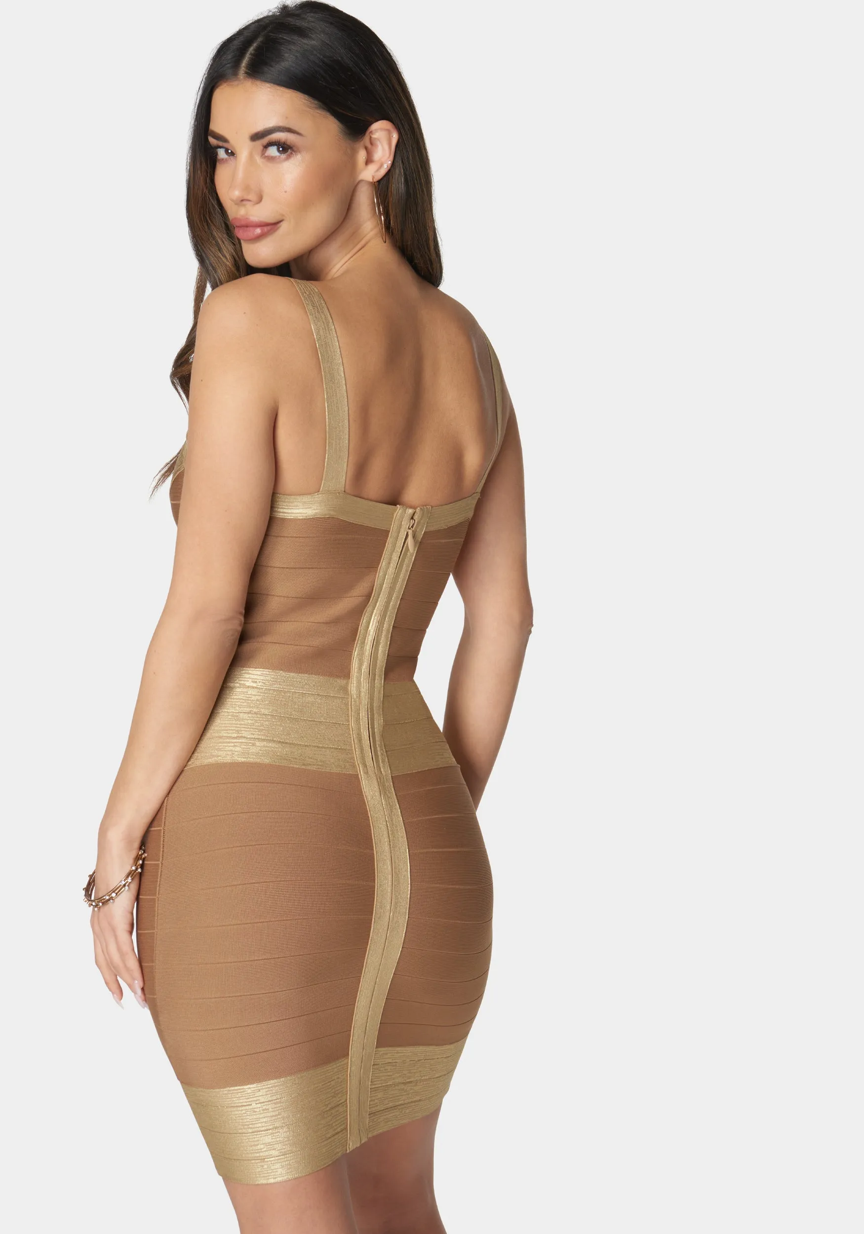 Color Block Bandage Dress sold by Bebe product image thumbnail 3
