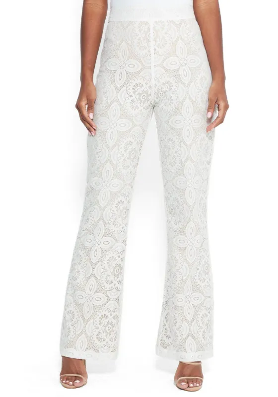 Lace Wide Leg Pants sold by Bebe