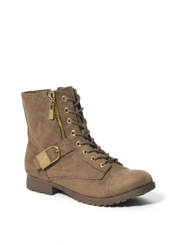 Wandell Logo Ankle Boots sold by Bebe