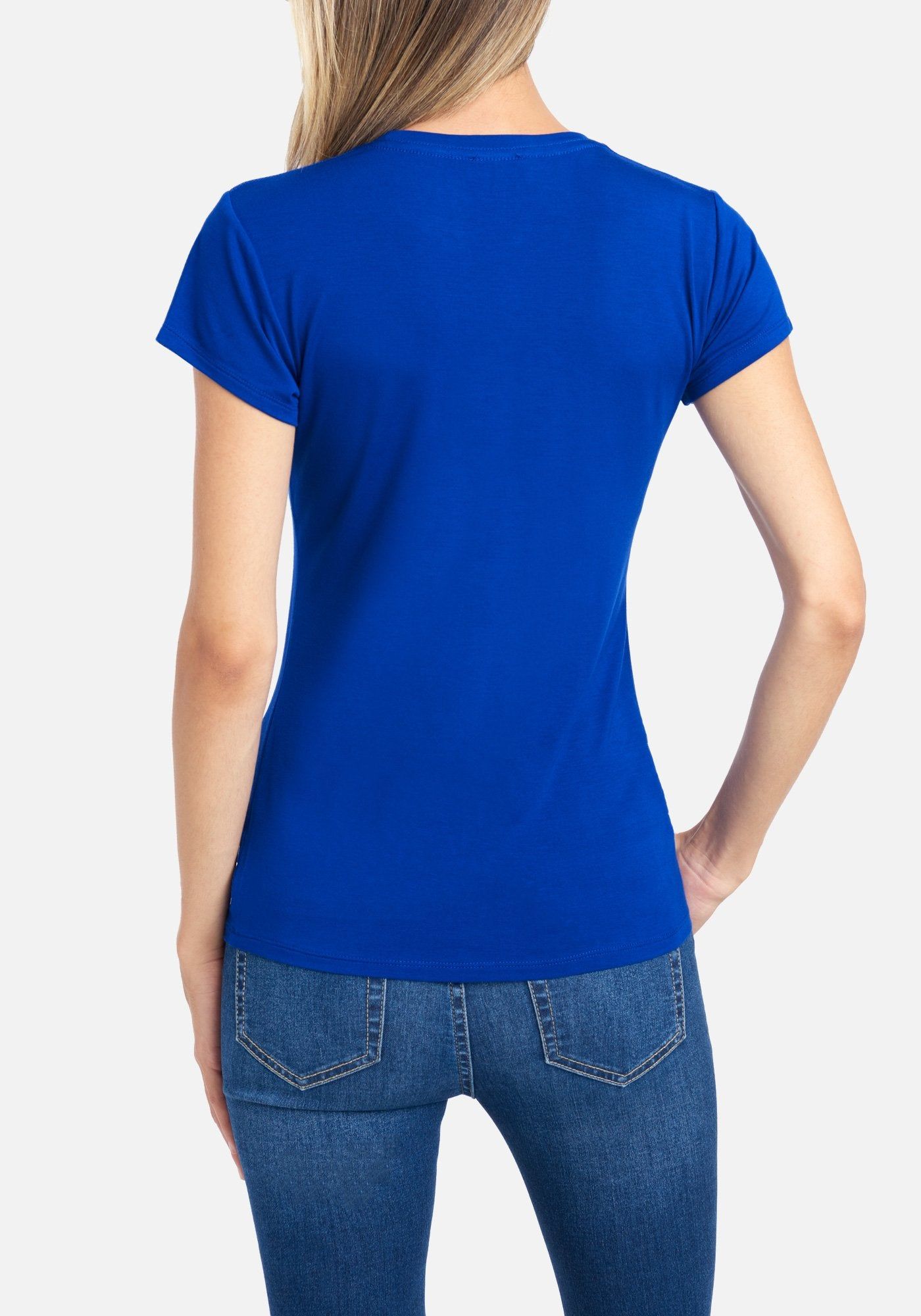 Bebe Logo Multi Rhinestone Tee sold by Bebe product image thumbnail 2