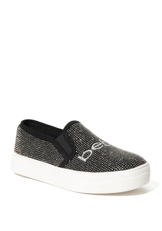 Verina Logo Wedge Sneakers sold by Bebe