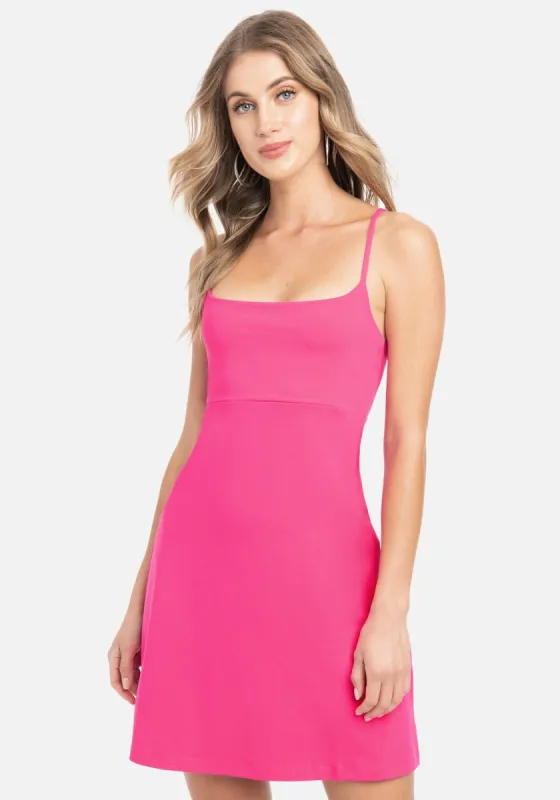 Open Back Halter Neck Luxe Dress sold by Bebe