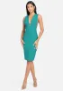 Plunge Neck Bandage Dress sold by Bebe