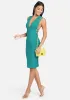 Plunge Neck Bandage Dress sold by Bebe