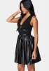 Plunge Neck Tennis Dress sold by Bebe