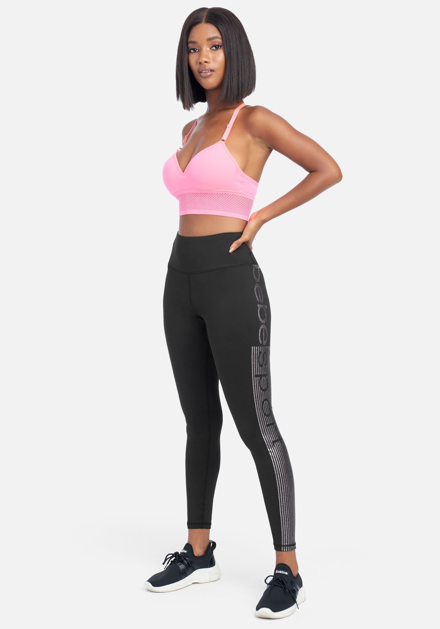 Bebe Sport Logo Legging sold by Bebe product image thumbnail 2