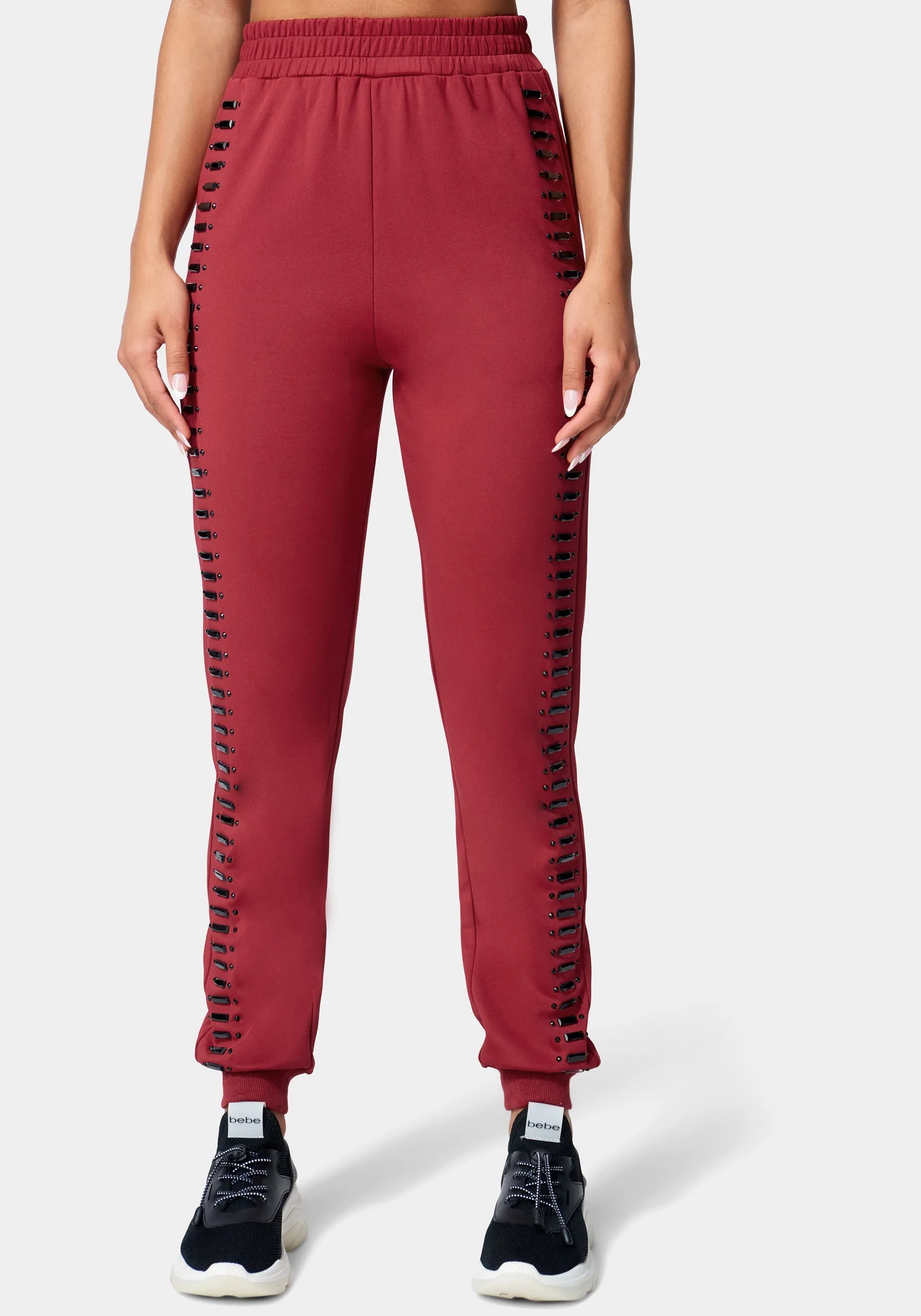Scuba Embellished Jogger sold by Bebe