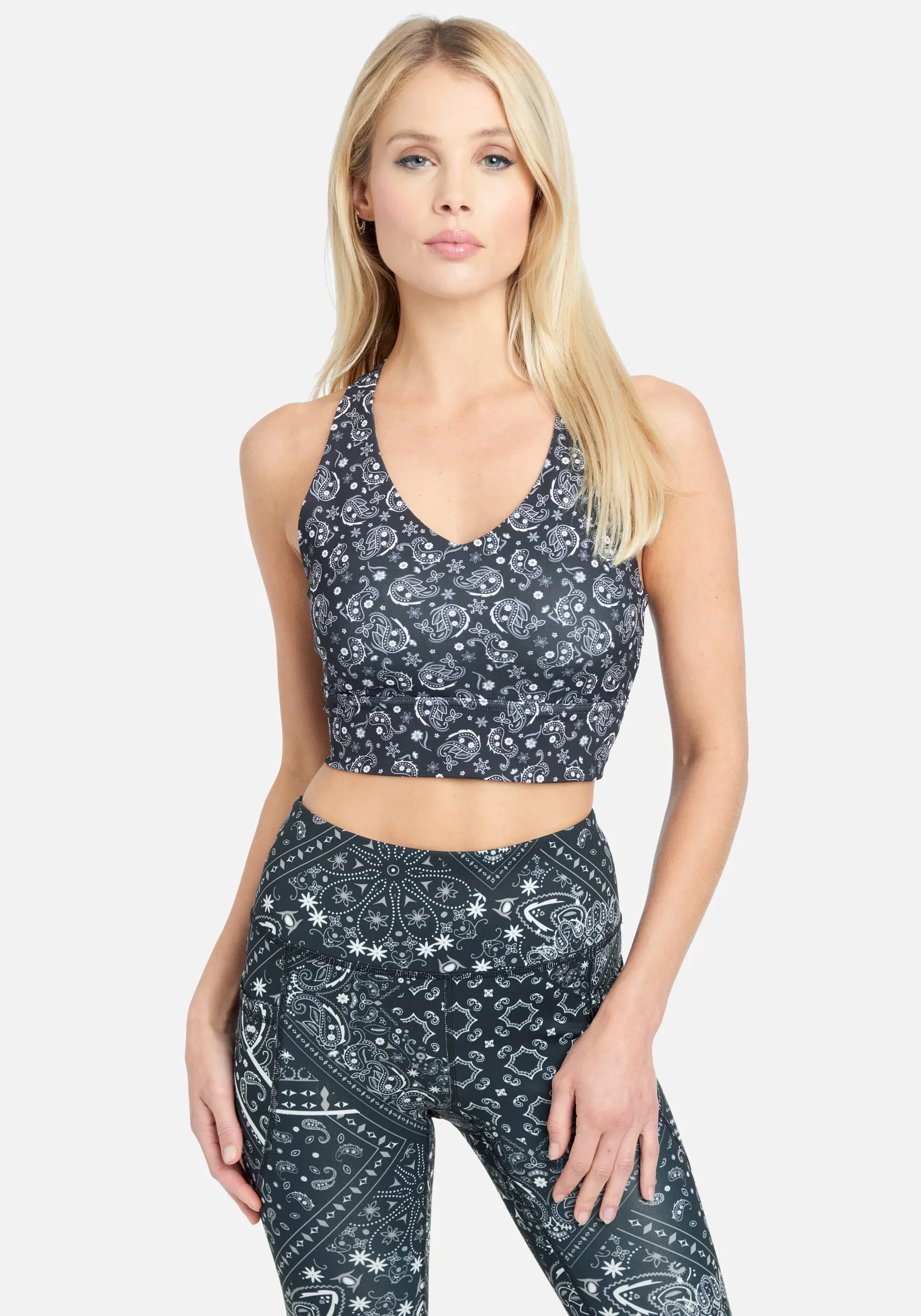 Bebe Bandana Print Sport Bra sold by Bebe product image thumbnail 2