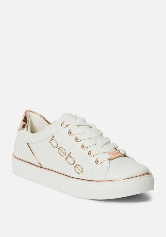 Celise Bebe Logo Sneakers sold by Bebe