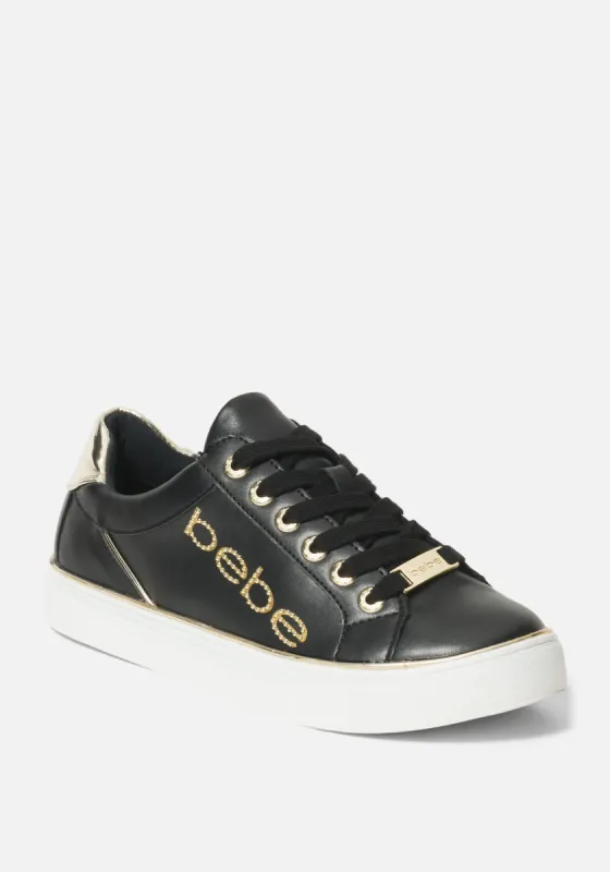 Celise Bebe Logo Sneakers sold by Bebe