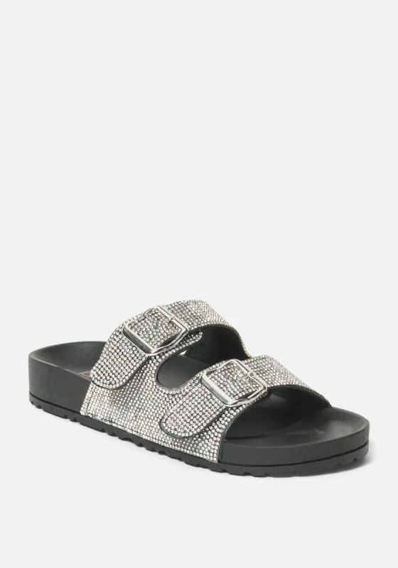 Avonlea Double Buckle Sandals made by Bebe