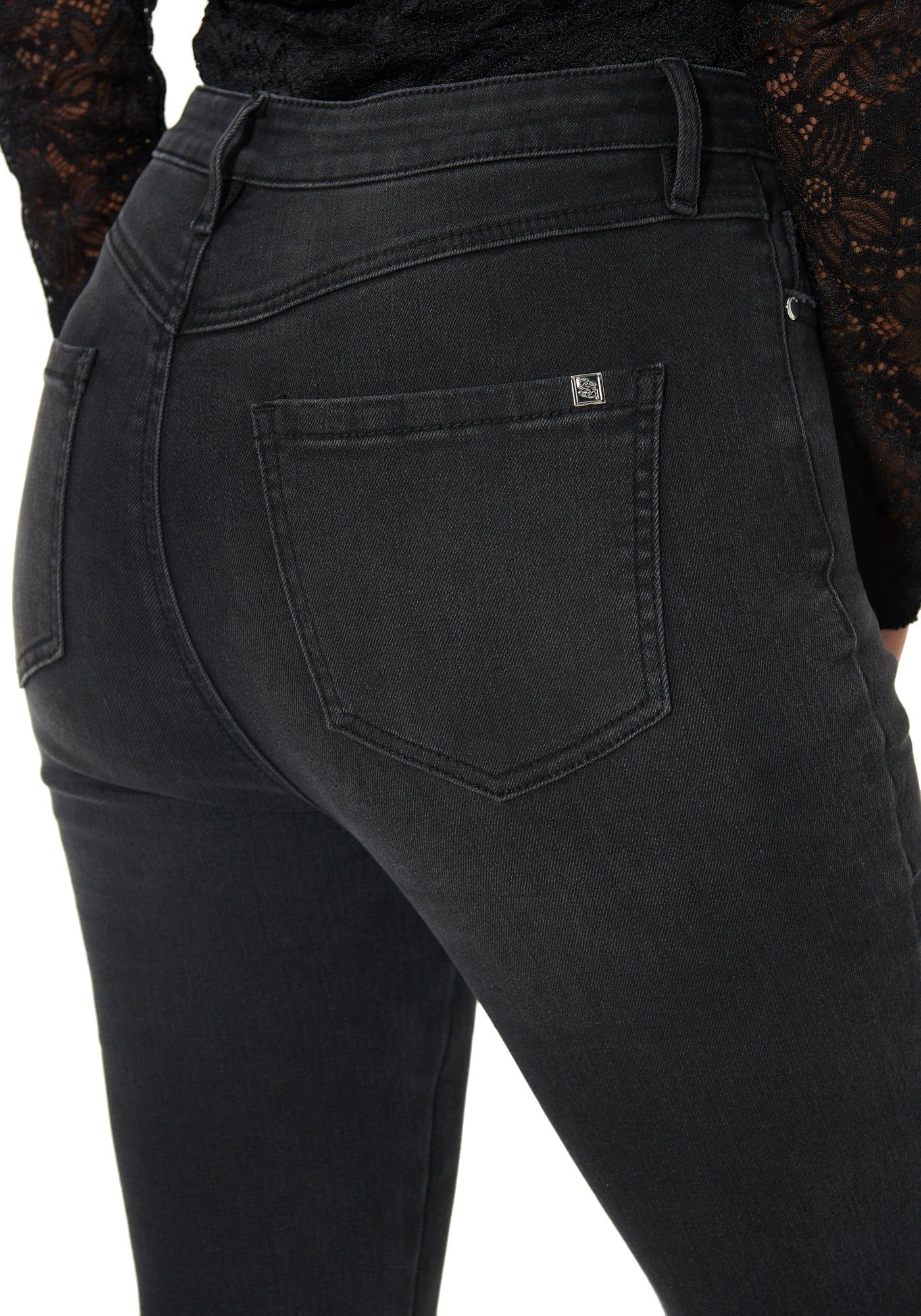 High Waist Skinny Jeans sold by Bebe product image thumbnail 4