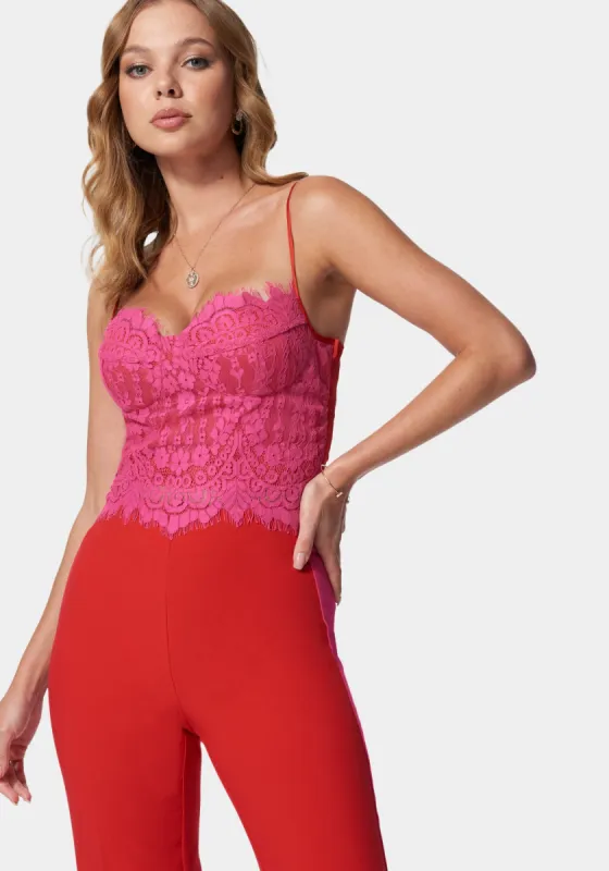 Lace Bustier Top sold by Bebe
