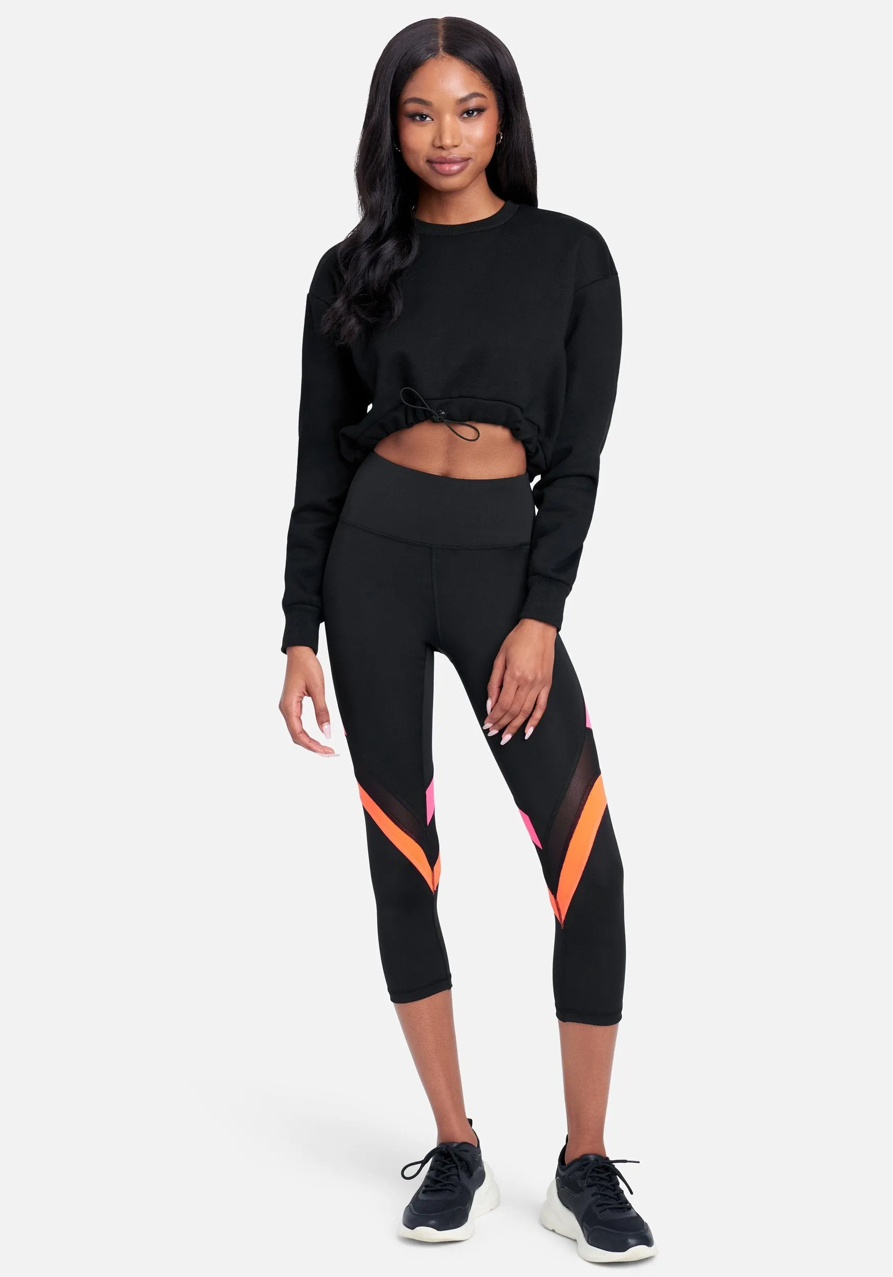 Bebe Colorblock Capri Legging sold by Bebe product image thumbnail 2