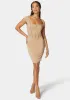 Embellished Corset Mini Dress sold by Bebe