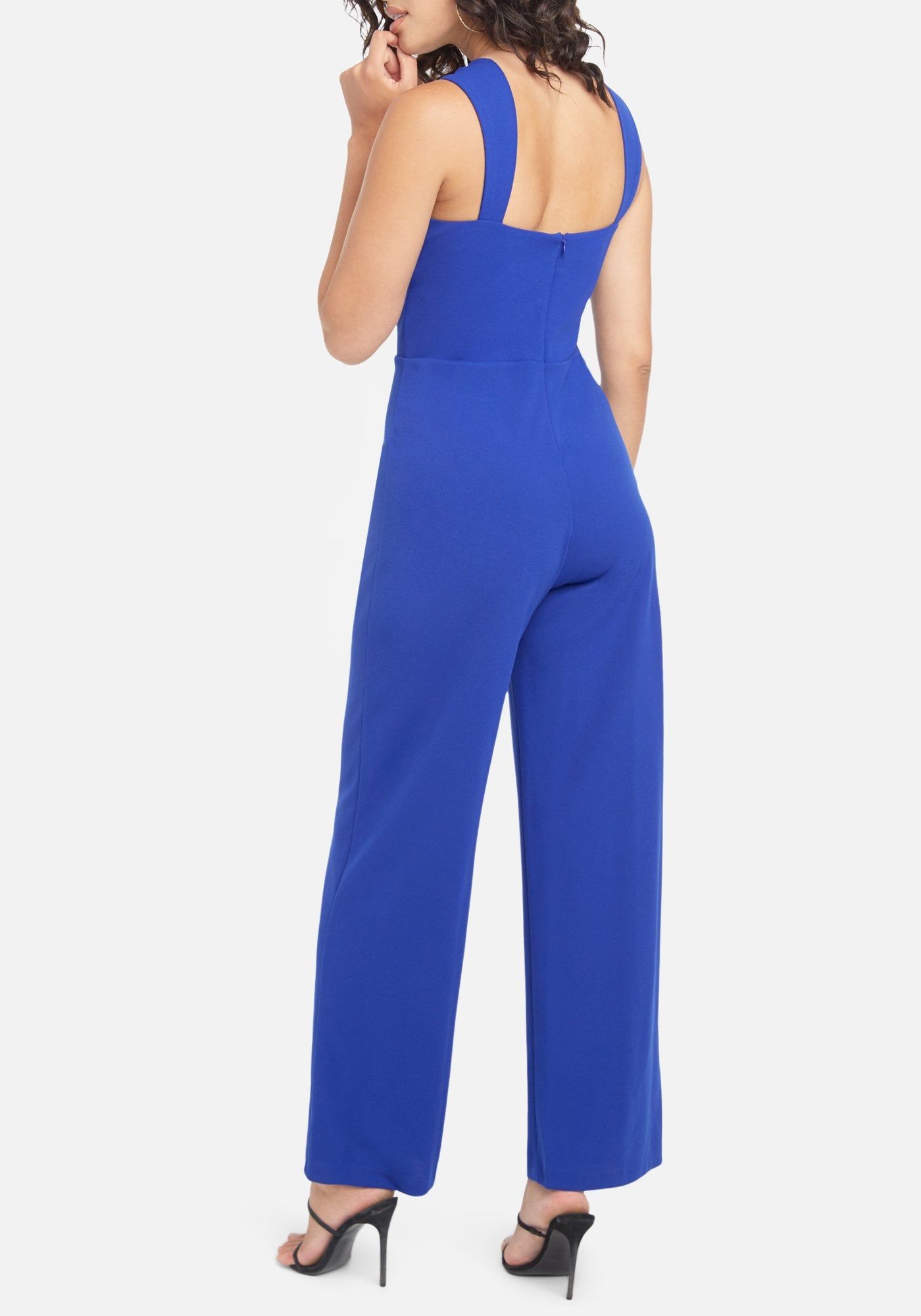 Keyhole Halter Neck Jumpsuit sold by Bebe product image thumbnail 3