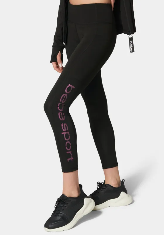 Laser Cut Logo Legging sold by Bebe