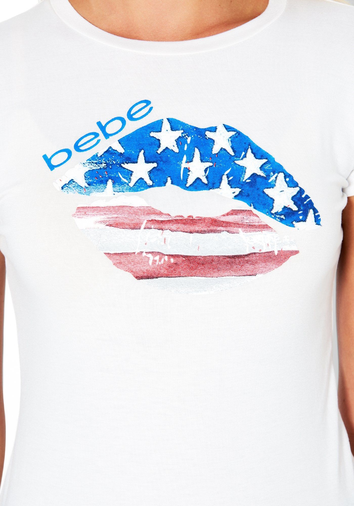 Bebe Logo Lips Tee sold by Bebe product image thumbnail 3