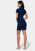 Short Sleeve Button Down Denim Dress sold by Bebe